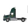 Freightliner Cascadia Raised-Roof 2-Axle Semi Tractor - Assembled -- ABF 6 (green, gray, yellow ′, N, Trainworx Inc 4259306