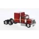 Chevrolet Bison Semi Tractor Only - Assembled -- Red, Yellow, HO, Brekina Automodelle 85784