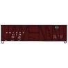 40′ Single-Sheathed Wood Boxcar w/Wood Doors & Steel Ends - Kit -- Pittsburgh, McKeesport & Youghiogheny 81375 (Boxcar Red, bl