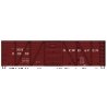 40′ 6-Panel Single-Sheathed Wood Boxcar with Steel Doors and Ends - Kit -- New Haven 63262 (Boxcar Red), HO, Accurail Inc 7117