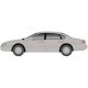 American Automobile, Ford, Taurus 1996 4-Door Sedan -- Silver Frost, N, Atlas Model Railroad Co. 2912