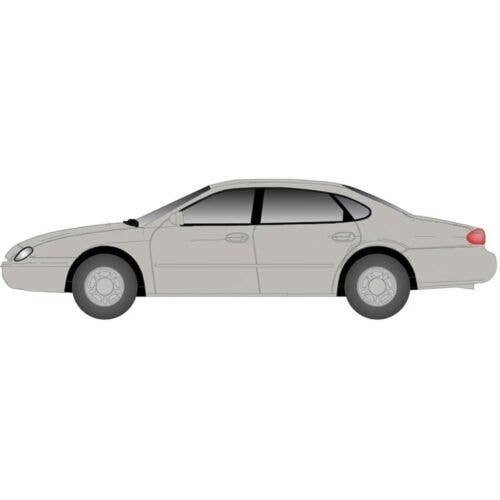 American Automobile, Ford, Taurus 1996 4-Door Sedan -- Silver Frost, N, Atlas Model Railroad Co. 2912