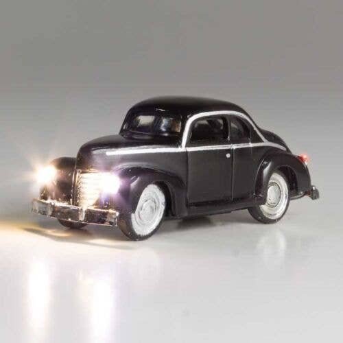 Just Plug(R) Lighted Vehicle -- Midnight Ride (black), N, Woodland Scenics 5611