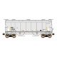 Trinity 3281 2-Bay Covered Hopper - Ready to Run -- Iowa, Chicago & Eastern (gray, yellow Conspicuity Markings), N, Intermountai