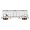 Trinity 3281 2-Bay Covered Hopper - Ready to Run -- Iowa, Chicago & Eastern (gray, yellow Conspicuity Markings), N, Intermountai