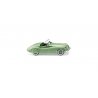 1948-1954 Jaguar XK 120 Roadster Convertible - Assembled -- Top Down (light green), HO, Wiking 80104