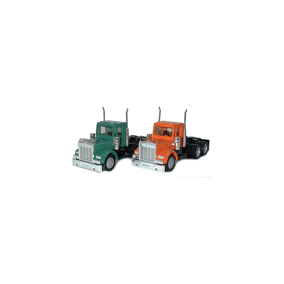 American Trucks - Tractor Only - Kenworth W-900 3-Axle Conventional -- Short Chassis - Painted (ora, HO, Herpa Models 15276