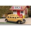 1937 FitzJohn Stretched Chevy Bus - Resin Kit -- Undecorated, HO, Sylvan Scale Models SE06