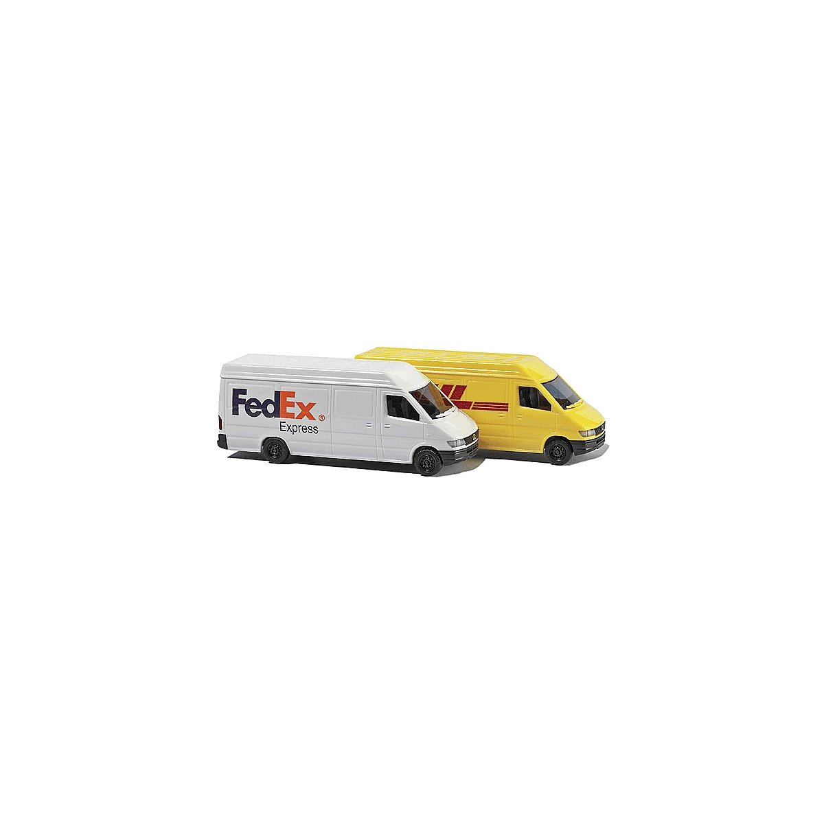 Mercedes-Benz Sprinter Cargo Van 2-Pack - Assembled -- 1 Each: FedEx & DHL, N, Busch Gmbh & Co Kg 8304
