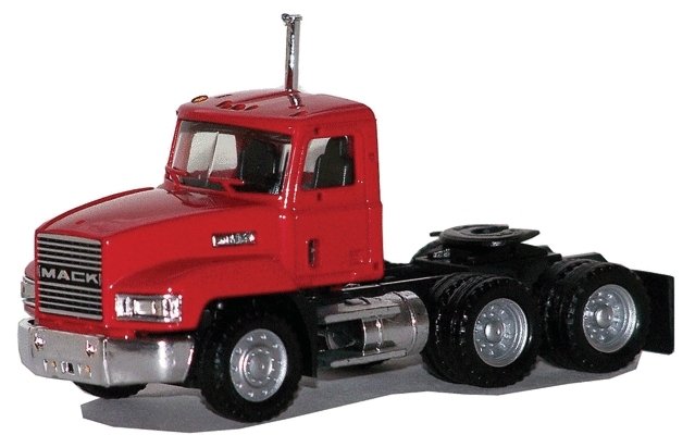American Trucks - Tractor Only - Mack -- CH 603 Conventional w/Short Chassis Dual Rear Axles - Pain, HO, Herpa Models 15264