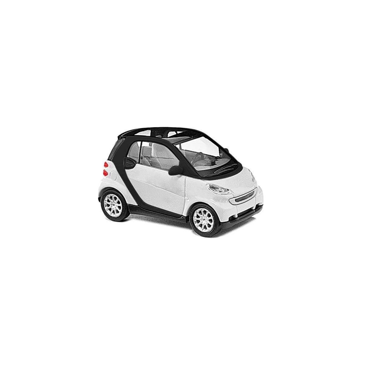 2007 Smart Fortwo Coupe - Kit -- Various Colors, HO, Busch Gmbh & Co Kg 60202