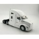 Kenworth T-680 Sleeper-Cab Semi Tractor - Assembled -- White, HO, HO Logistics Replicas 68007
