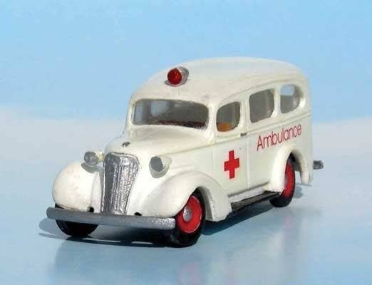 1937 Ambulance - Resin Kit -- Undecorated, HO, Sylvan Scale Models V067