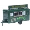 Concession Trailer - Assembled -- M Manze Jellied Eels (green), HO, Oxford Diecast 87TR018