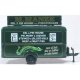 Concession Trailer - Assembled -- M Manze Jellied Eels (green), HO, Oxford Diecast 87TR018