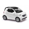 2014 Smart City Coupe - Kit -- White, HO, Busch Gmbh & Co Kg 60220