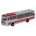 1966 Panorama 1 Bus - Assembled -- Sheffield United Tours (gray, red), N, Oxford Diecast NPP005