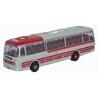 1966 Panorama 1 Bus - Assembled -- Sheffield United Tours (gray, red), N, Oxford Diecast NPP005