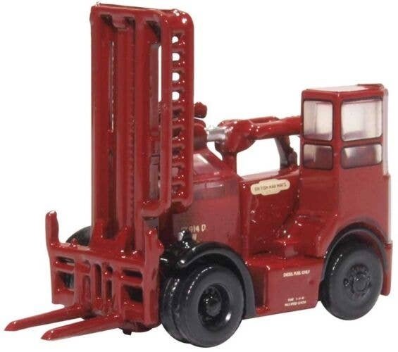 1957 Shelvoke and Drewry Dualdrive Model 100 Freightlifter Forklift Assembled -- British Rail (c, N, Oxford Diecast NSDF002