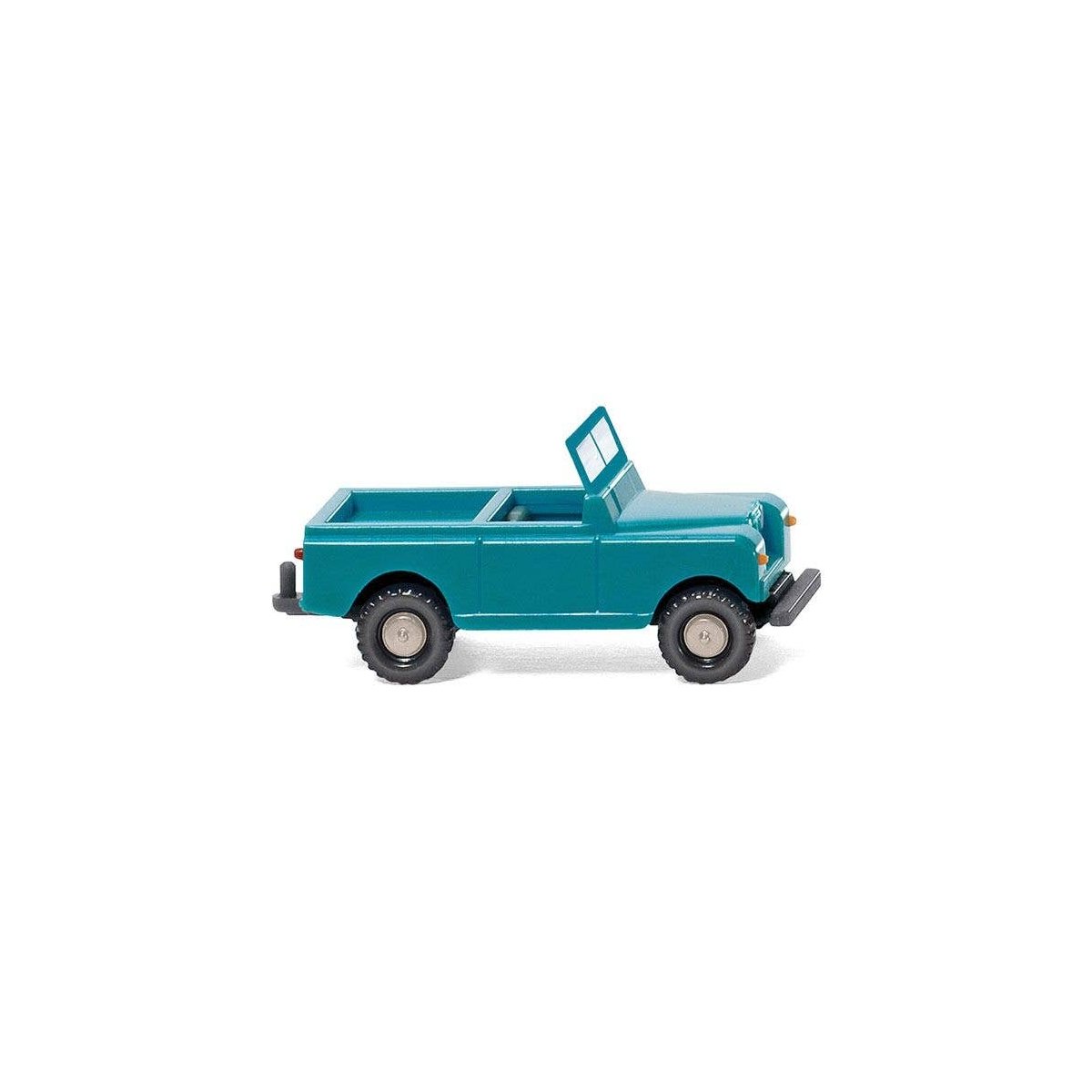 Land Rover 88 Open-Cab SUV - Assembled -- Pale Turquoise, N, Wiking 92301