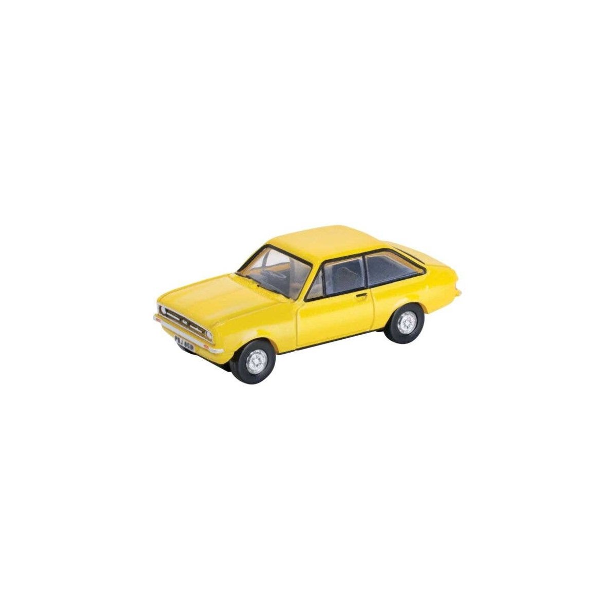1974 Ford Escort Mark II - Assembled -- Signal Yellow, N, Oxford Diecast NESC002