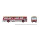 1959-1986 GM New Look/Fishbowl Bus - Deluxe Lighted - Assembled -- Toronto Transit Commission, HO, Rapido Trains Inc 751097