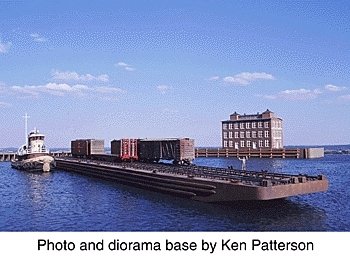 Railroad Car Float -- Kit - 39 x 5-1/2 x 1′ 99.1 x 14 x 2.5cm, HO, Walthers Cornerstone 3152