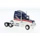 1984 Kenworth T600 Sleeper-Cab Tractor Only - Assembled -- Australia Flag Motif (white, red,, HO, Brekina Automodelle 85936
