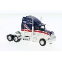 1984 Kenworth T600 Sleeper-Cab Tractor Only - Assembled -- Australia Flag Motif (white, red,, HO, Brekina Automodelle 85936