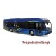 Nova Bus LFSH Transit Bus - Assembled -- New York MTA (blue, yellow), HO, Iconic Replicas 870635