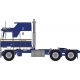 1970s Kenworth K100 Salem Tractor w/Aerodyne Sleeper Cab - Assembled -- Blue, White, N, Trainworx Inc 41062