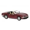 Triumph Spitfire Convertible - Assembled -- Red, HO, Brekina Automodelle 15180