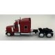 Peterbilt 589 Stand-Up Sleeper-Cab Semi Tractor - Assembled -- Red, HO, HO Logistics Replicas 589085