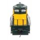 EMD GP9 Phase II with Chopped Nose - ESU(R) Sound and DCC -- Chicago & North Western(TM) 4307 (green, yellow), HO, WalthersMainl