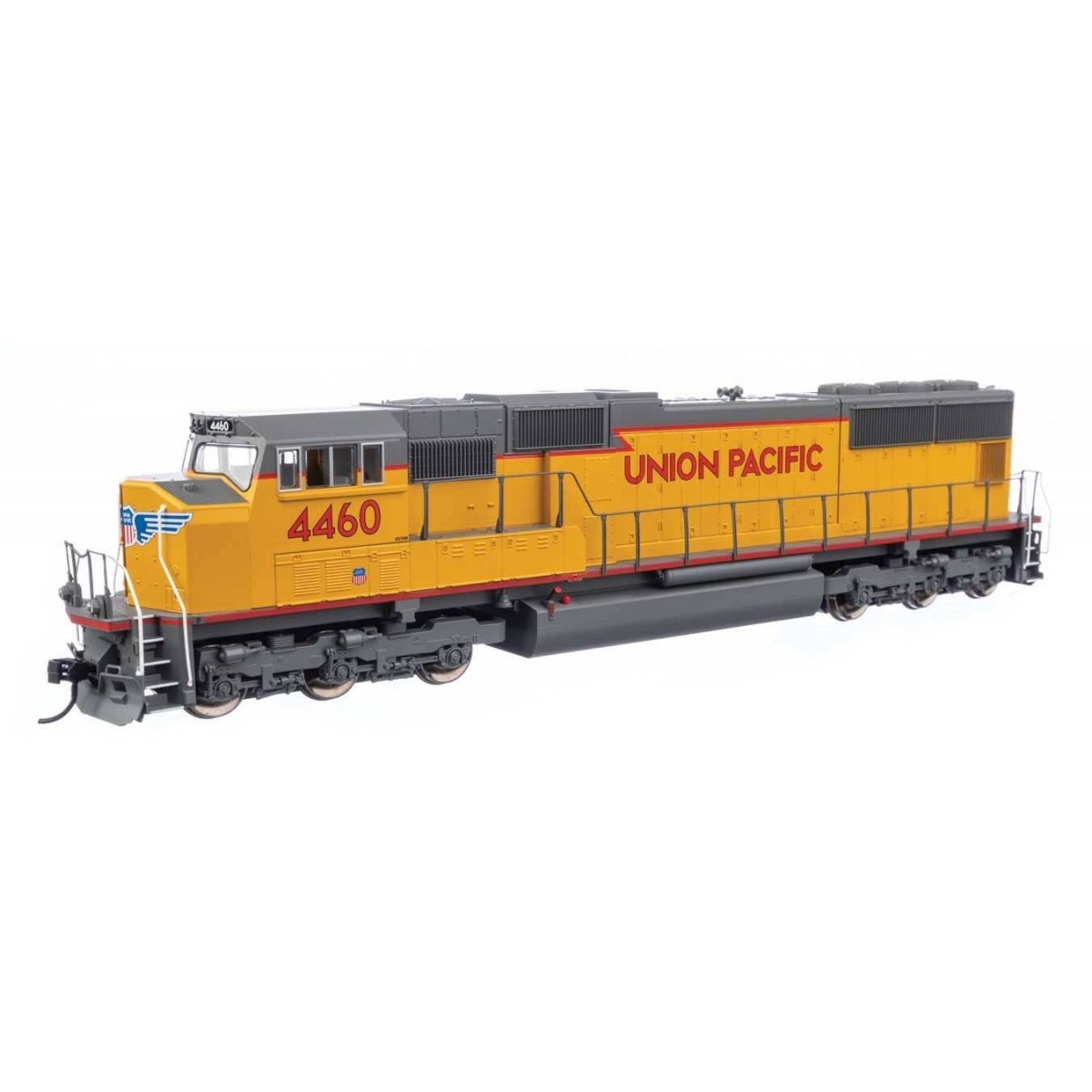 EMD SD70M - Standard DC -- Union Pacific(R) 4460 (yellow gray, red name and sill stripe), HO, WalthersMainline 11015