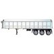 36′ Tri-Axle Dump Trailer - Assembled -- White, HO, Herpa Models 5340