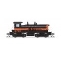 EMD NW2 - Standard DC - Stealth -- Indiana Harbor Belt 8824 (black, orange), N, Broadway Limited Imports 9325