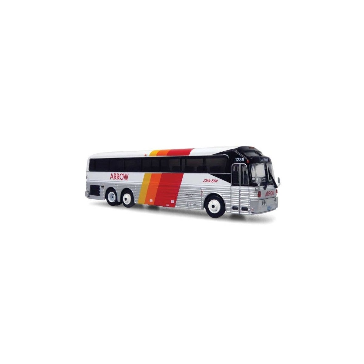 1986 Eagle Model 10 Bus - Assembled -- Arrow, HO, Iconic Replicas 870359