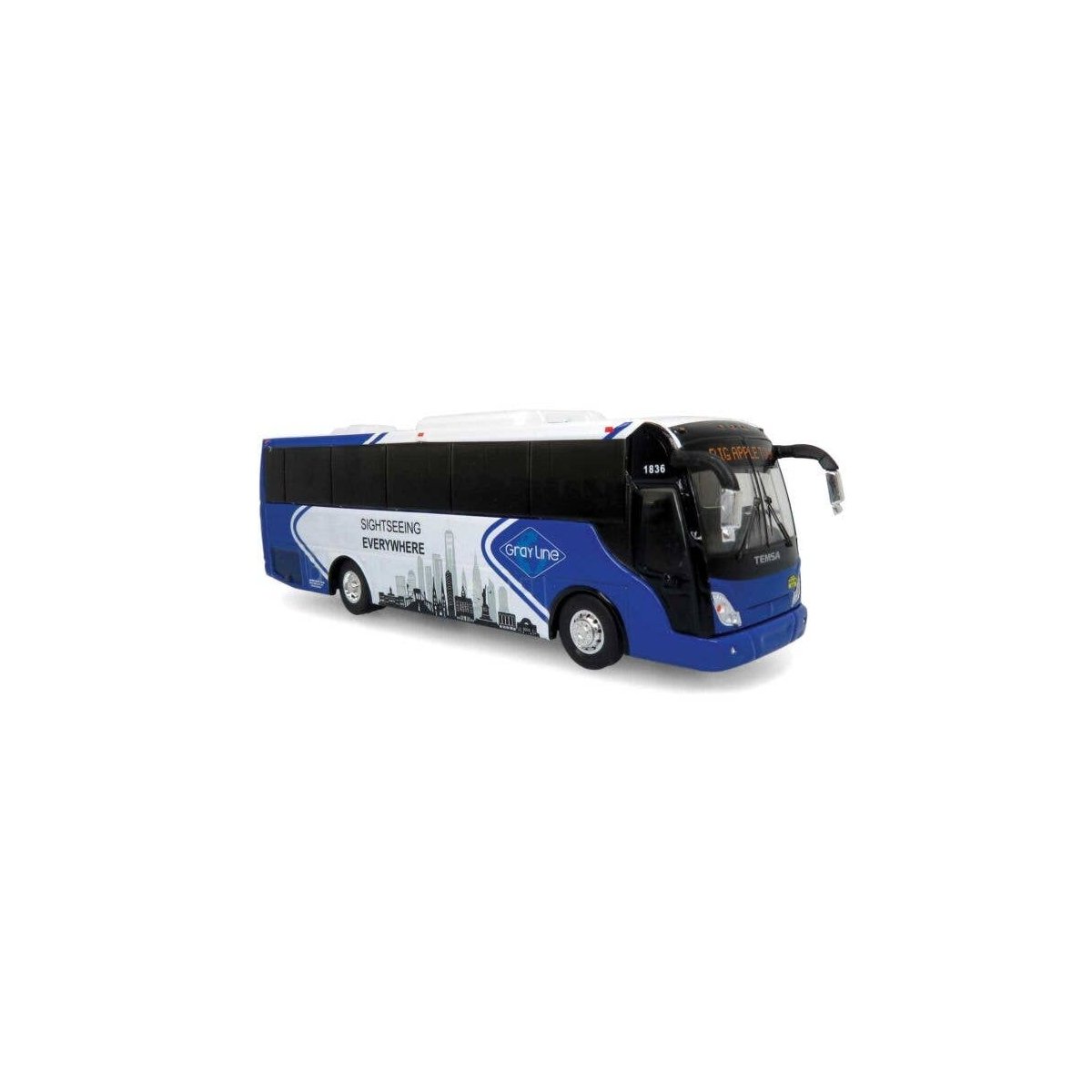 Temsa TS35E Bus - Assembled -- Gray Line, HO, Iconic Replicas 870361