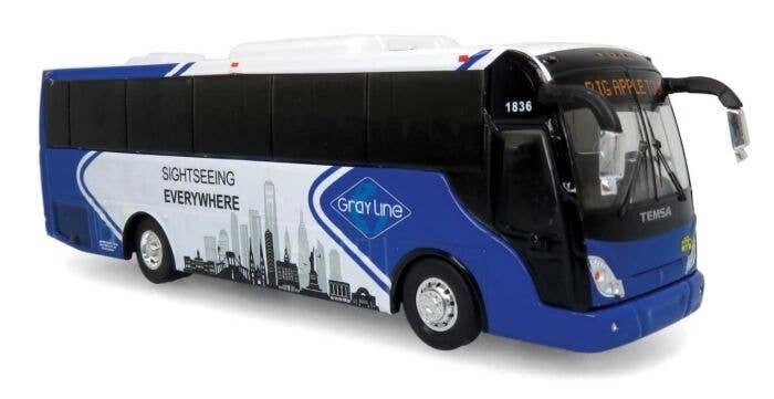 Temsa TS35E Bus - Assembled -- Gray Line, HO, Iconic Replicas 870361