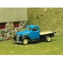 1939-1940 GMC Half-Ton Flatbed Truck - Resin Kit -- Unpainted, HO, Sylvan Scale Models V353