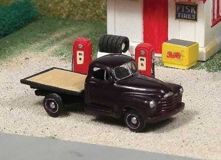 1947-1953 Chevrolet Half-Ton Flatbed Truck - Resin Kit -- Unpainted, HO, Sylvan Scale Models V354