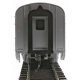 85′ Budd Baggage-Railway Post Office - Ready To Run -- Santa Fe (silver), HO, WalthersMainline 30302