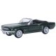 1965 Ford Mustang Convertible - Assembled -- Top Down (Ivy Green), HO, Oxford Diecast 87MU65006