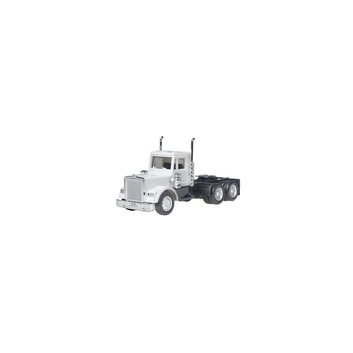 American Trucks - Tractor Only - Freightliner 3-Axle Conventional, No Sleepe -- Undecorated, HO, Herpa Models 15277