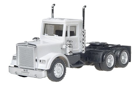 American Trucks - Tractor Only - Freightliner 3-Axle Conventional, No Sleepe -- Undecorated, HO, Herpa Models 15277