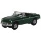 1962 MG MGB - Assembled -- British Racing Green, N, Oxford Diecast NMGB003