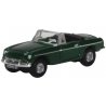 1962 MG MGB - Assembled -- British Racing Green, N, Oxford Diecast NMGB003