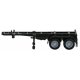 20′ Container Chassis - Assembled -- Black, HO, Herpa Models 5440