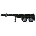 20′ Container Chassis - Assembled -- Black, HO, Herpa Models 5440